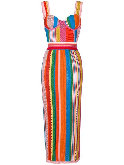 moschino striped long dress|moschino wedding dress.